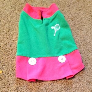 Colorful Dress with Tennis Design